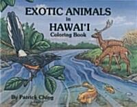 Exotic Animals of Hawaii Coloring Book (Paperback)