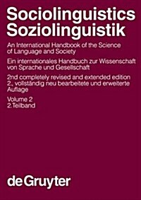 Sociolinguistics/Soziolinguistik (Hardcover)