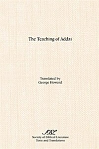 The Teaching of Addai (Paperback)