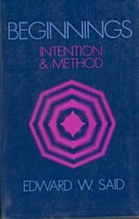 Beginnings: Intention and Method (Paperback, Revised)