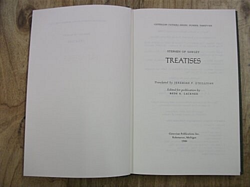 Treatises: Volume 36 (Hardcover)