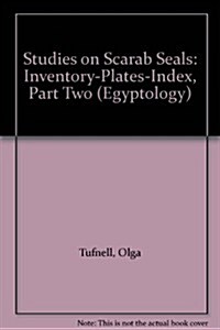 Studies on Scarab Seals (Paperback)