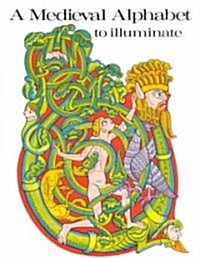 Medieval Alphabet-Coloring Book (Paperback)