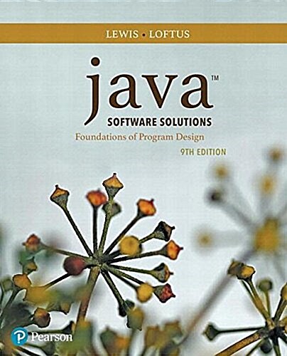 Java Software Solutions Plus Mylab Programming with Pearson Etext -- Access Card Package [With Access Code] (Paperback, 9)