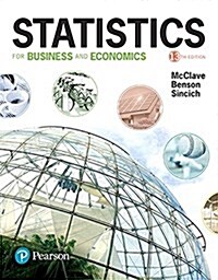 Statistics for Business and Economics Plus Mylab Statistics with Pearson Etext -- 24 Month Access Card Package [With Access Code] (Hardcover, 13)