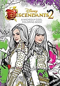 Descendants 2: A Wickedly Cool Coloring Book (Paperback)