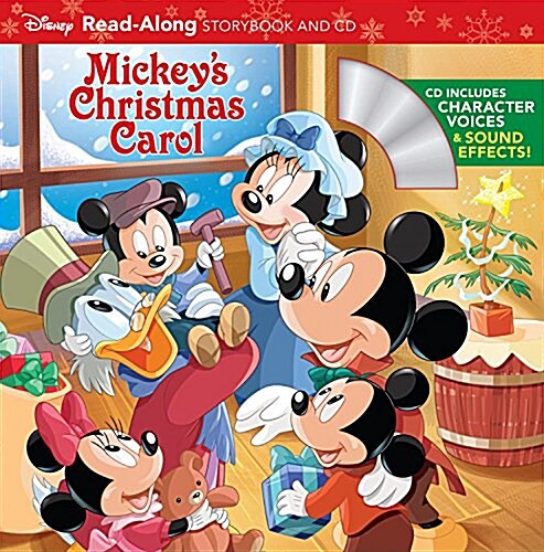 Mickeys Christmas Carol Readalong Storybook and CD [With Audio CD] (Paperback)