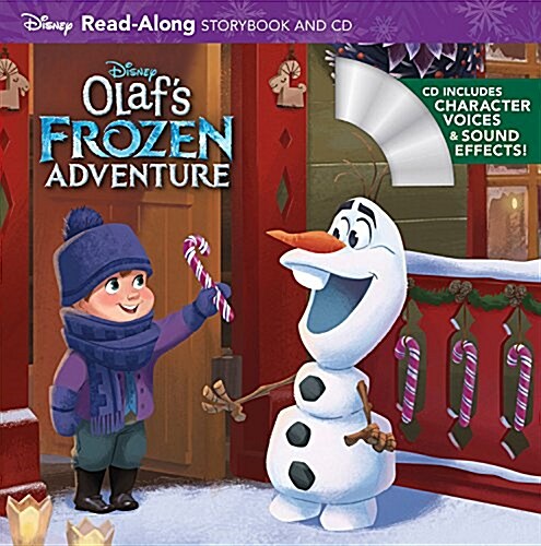 [중고] Olafs Frozen Adventure [With Audio CD] (Paperback)
