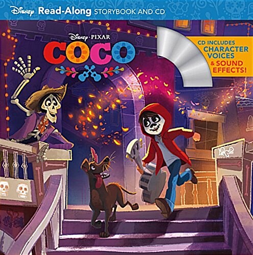 [중고] Coco Read-Along Storybook and Audio CD (Paperback, 미국판)