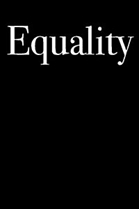 Equality: Blank Lined Journal (Paperback)