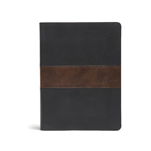 CSB Spurgeon Study Bible, Black/Brown Leathertouch(r) (Imitation Leather)