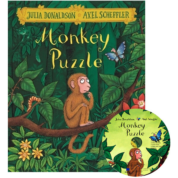 노부영 Monkey Puzzle (Paperback + CD)