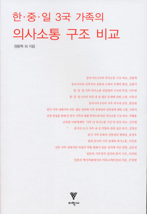 한중일 3국 가족의 의사소통 구조 비교