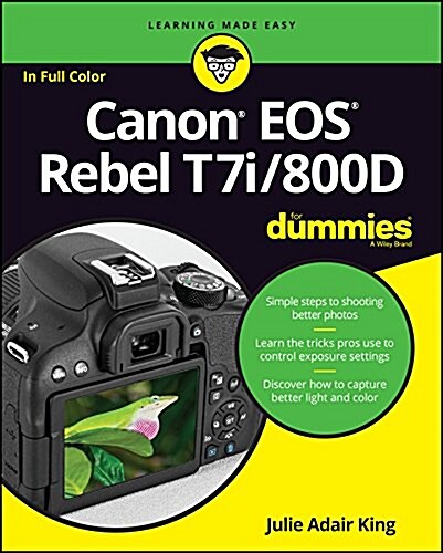 Canon EOS Rebel T7i/800d for Dummies (Paperback)