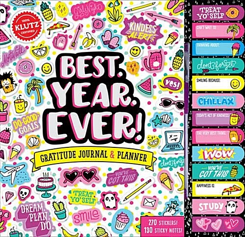 Best Year Ever: Planner & Gratitude Journal:365 Days of Happiness and Kindness (Other)