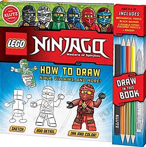 Lego Ninjago Ht Draw Ninja Vil (Other)