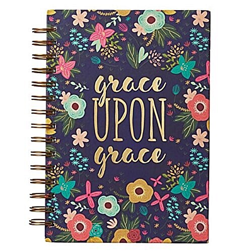 Grace Upon Grace Journal Wireb (Spiral)