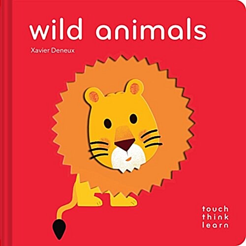 [중고] Touch Think Learn: Wild Animals (Board Book)