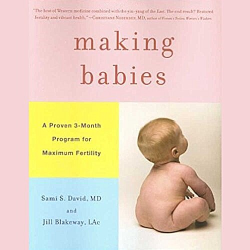 Making Babies: A Proven 3-Month Program for Maximum Fertility (Audio CD)