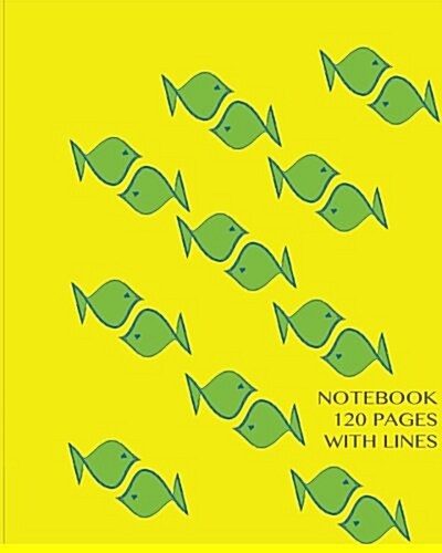 Notebook 120 Pages with Lines: Ruled Notebook, Perfect Bound, Ideal for Composition Notebook or Journal (Paperback)