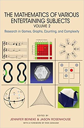 The Mathematics of Various Entertaining Subjects: Research in Games, Graphs, Counting, and Complexity, Volume 2 (Hardcover)