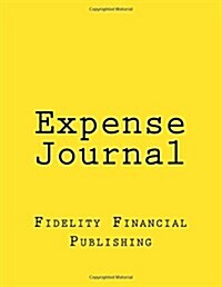 Expense Journal: Yellow Cover, Full-Size, 126 Pages (Paperback)