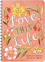 Katie Daisy 2017-18 On-The-Go Weekly Planner (Desk)