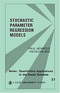 Stochastic Parameter Regression Models (Paperback)