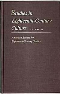 Studies in Eighteenth-Century Culture (Hardcover)