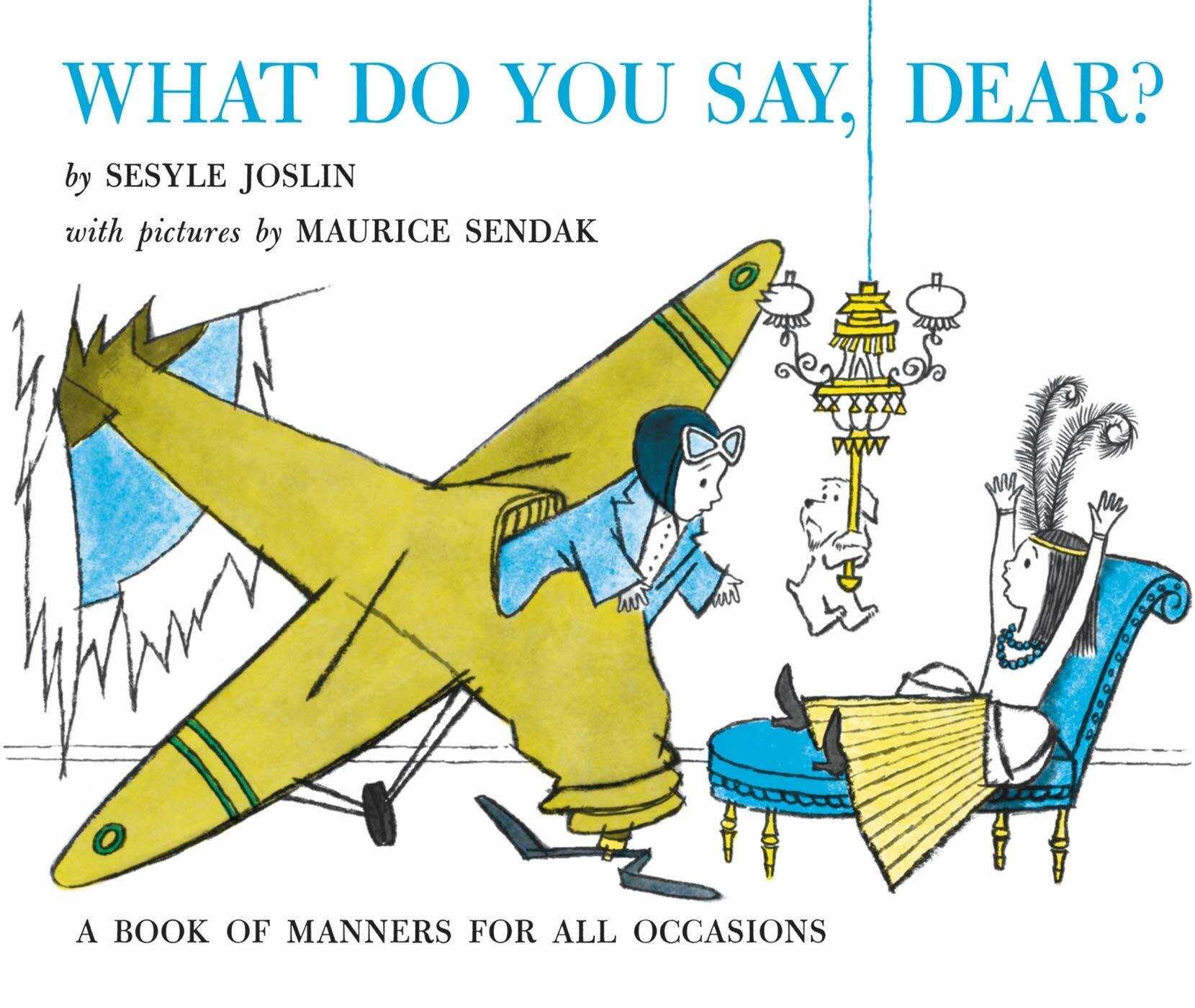 [중고] What Do You Say, Dear? (Paperback)