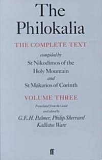 The Philokalia Vol 3 (Paperback, Main)