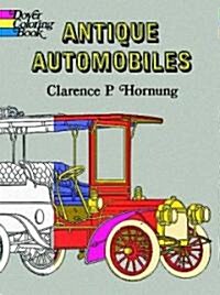 Antique Automobiles Coloring Book (Paperback)