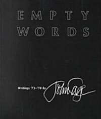 Empty Words: Writings 73-78 (Paperback)