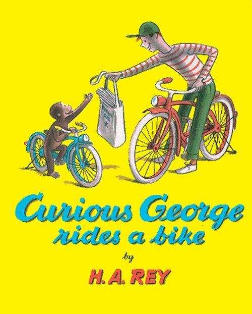 [중고] Curious George Rides a Bike (Paperback)