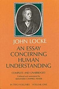 An Essay Concerning Human Understanding (Paperback)