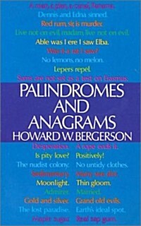 Palindromes and Anagrams (Paperback)