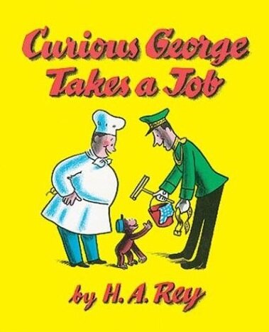 [중고] Curious George Takes a Job (Paperback)