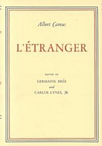 [중고] L‘Etranger (Paperback)