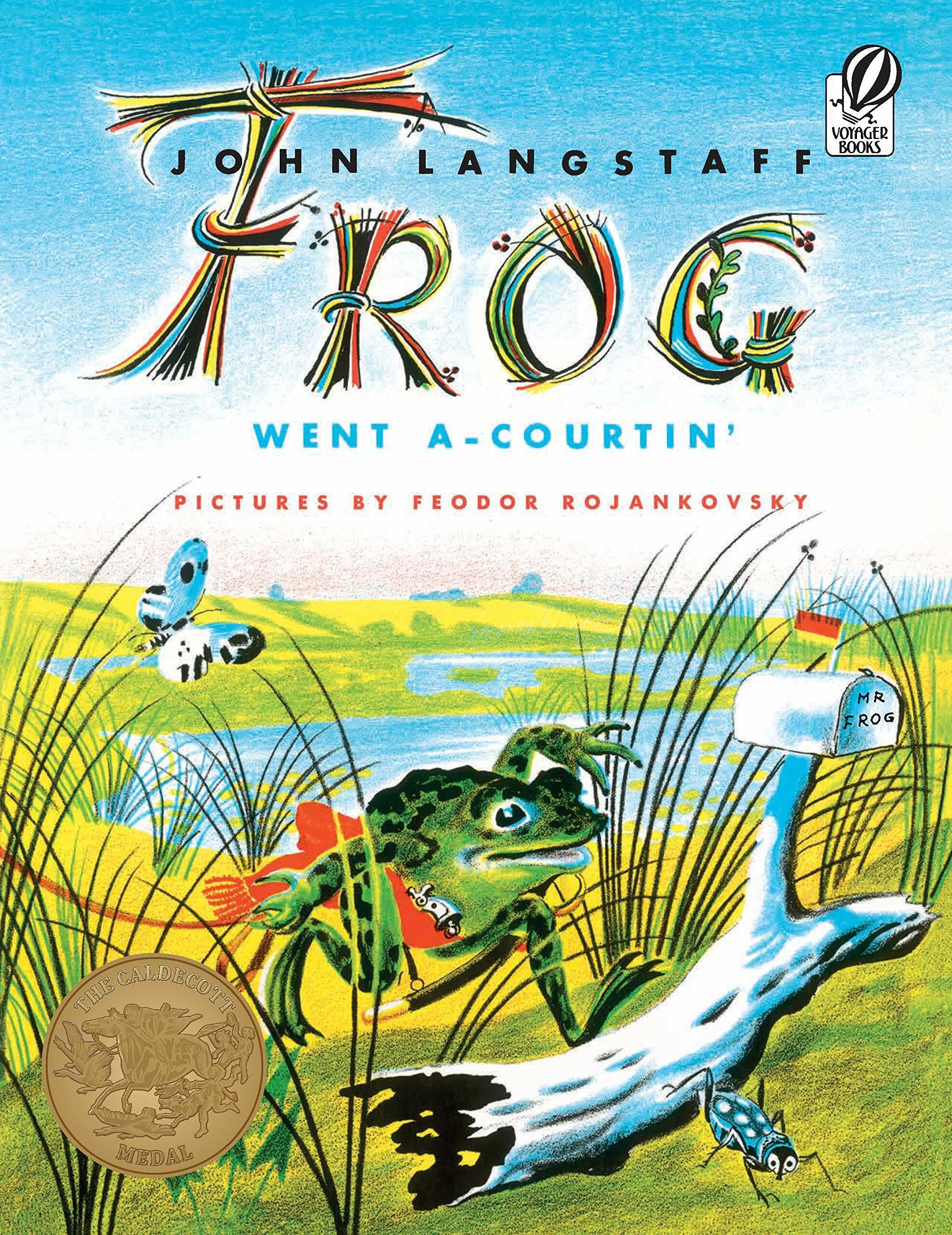 [중고] Frog Went A-Courtin (Paperback)