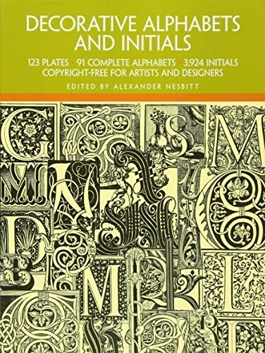Decorative Alphabets and Initials (Paperback)