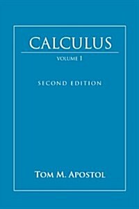 Calculus, One-Variable Calculus with an Introduction to Linear Algebra (Hardcover, 2, Volume 1 Second)