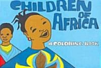 Children of Africa: A Coloring Book (Paperback)
