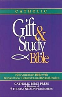 Catholic Gift and Study/New American Bible, No 9053Bk/Black Leather-Flex (Paperback)