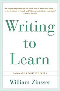 Writing to Learn (Paperback, Perennial Libra)