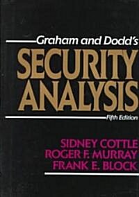 Security Analysis: Fifth Edition (Hardcover, 5, Revised)