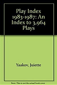 Play Index 1983-1987 (Hardcover)