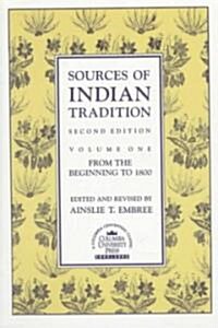 Sources of Indian Tradition: Modern India and Pakistan (Paperback, 2)