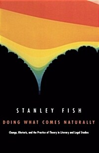 Doing What Comes Naturally: Change, Rhetoric, and the Practice of Theory in Literary & Legal Studies (Paperback)