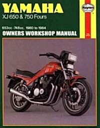 Yamaha Xj 650 and Xj 750 Fours Owners Workshop Manual, No. M738: 80-84 (Paperback)