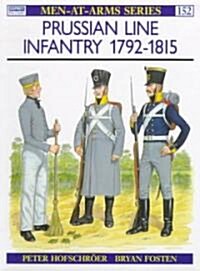 Prussian Line Infantry 1792-1815 (Paperback)